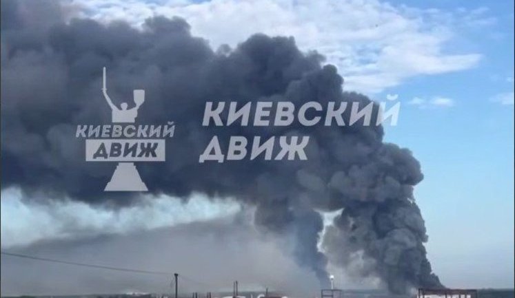 Атака на Киевщину: в Бориспольском районе горят складские помещения