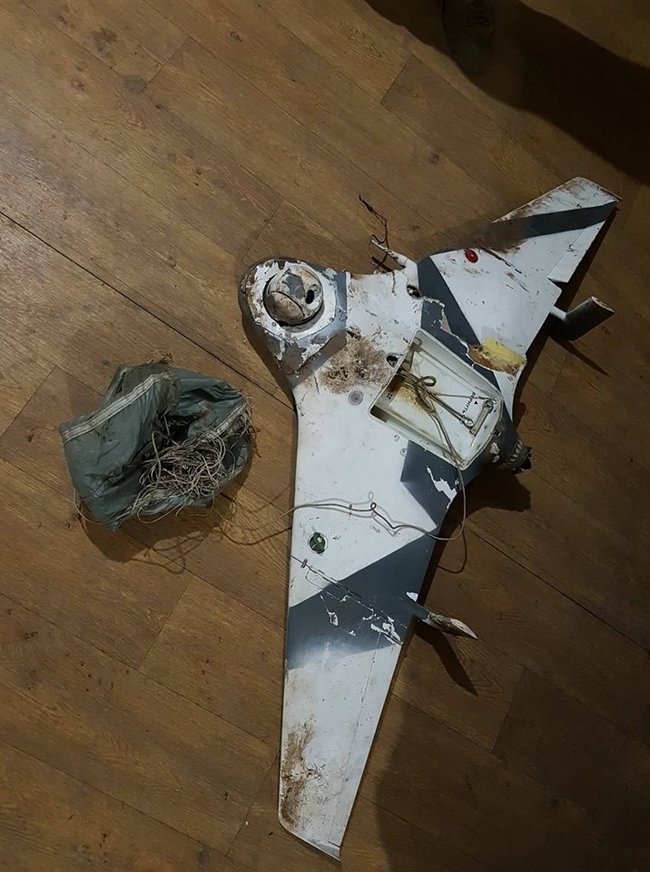 На Донбасі збили російський безпілотник 02