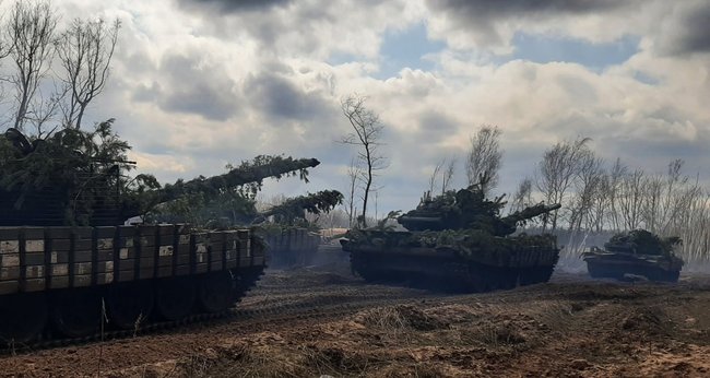 Учения танковых резервов ВСУ состоялись на Луганщине, - ООС 02