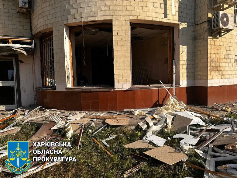 У прокуратурі показали наслідки обстрілу росіянами Харкова