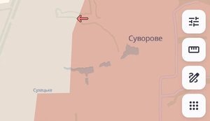 Ворог просунувся поблизу Затишку на Донеччині, - DeepState. МАПА