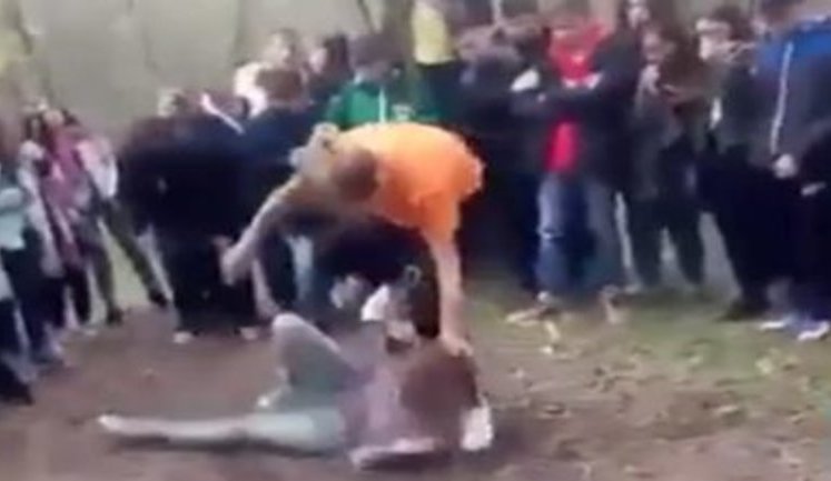 Драка девочек-подростков в Каховке: начато досудебное расследование. ВИДЕО