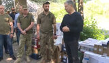 Порошенко передав воїнам 10-ї ОГШБр комплект відеоспостереження. ФОТО