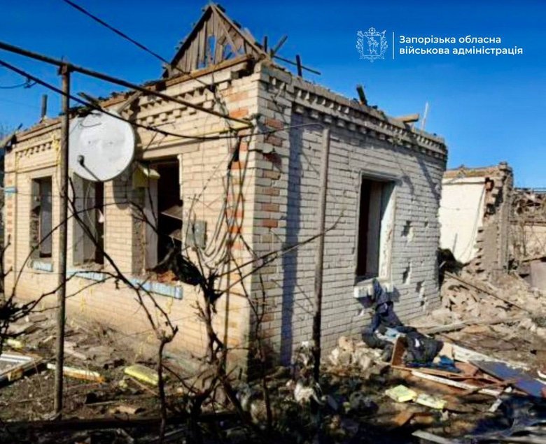 Удар РФ по Новомиколаївці на Запоріжжі