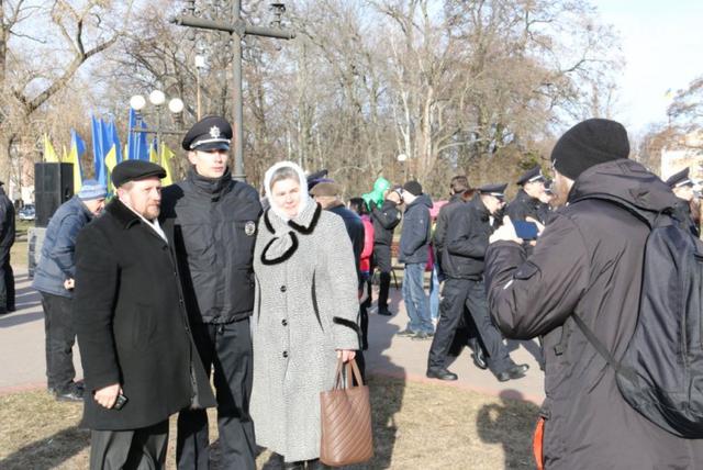 чернигов полиция присяга патрульная патрульные