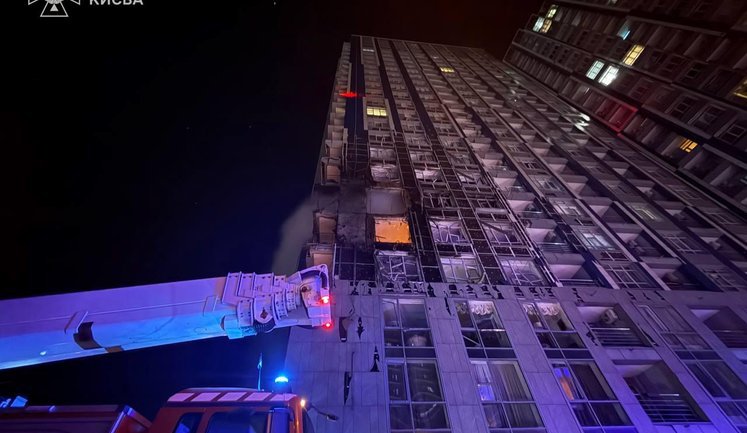 Атака РФ на Киев: чуть не пострадали сотрудники посольства Литвы