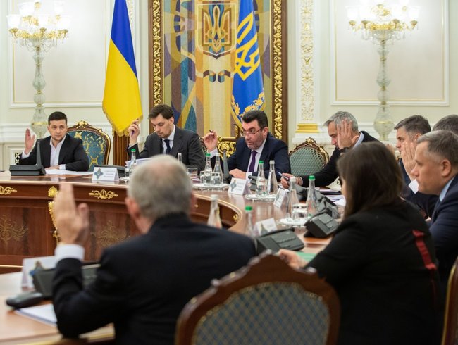 СНБО рассмотрел проект Стратегии национальной безопасности Украины, предусматривающий деоккупацию территорий и снижение напряженности в отношениях с Россией 03