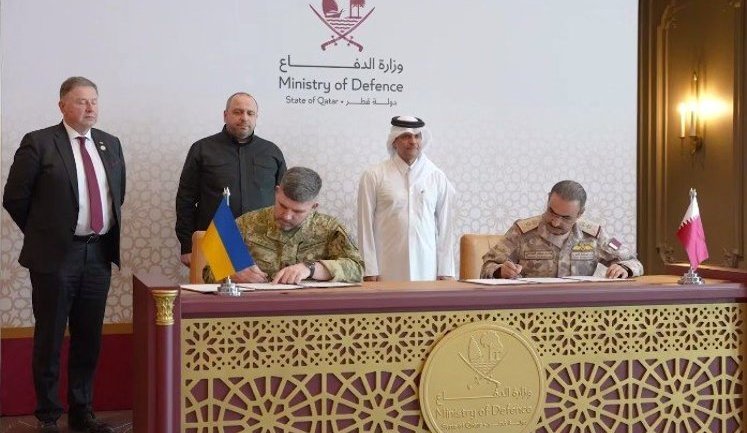 Україна і Катар підписали угоду про партнерство в оборонній сфері щонайменше на 10 років, - Зеленський. ВIДЕО