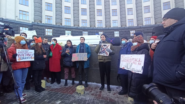 Шмыгаль встретился со студентами Киево-Могилянской академии: заявил, что начинает консультации с Радой по отставке Шкарлета 14