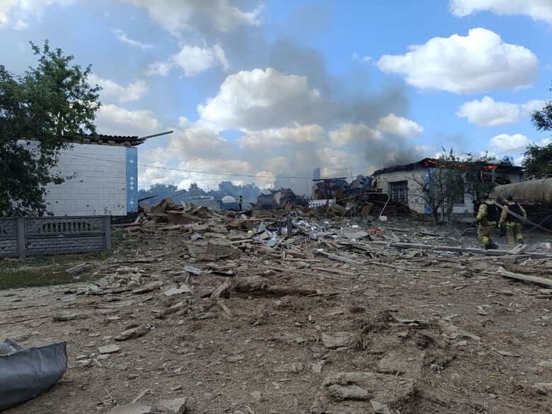наслідки удару по Кам’янському району