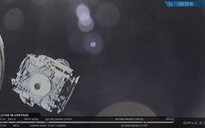SpaceX запустила ракету со спутником Telstar. ВИДЕО