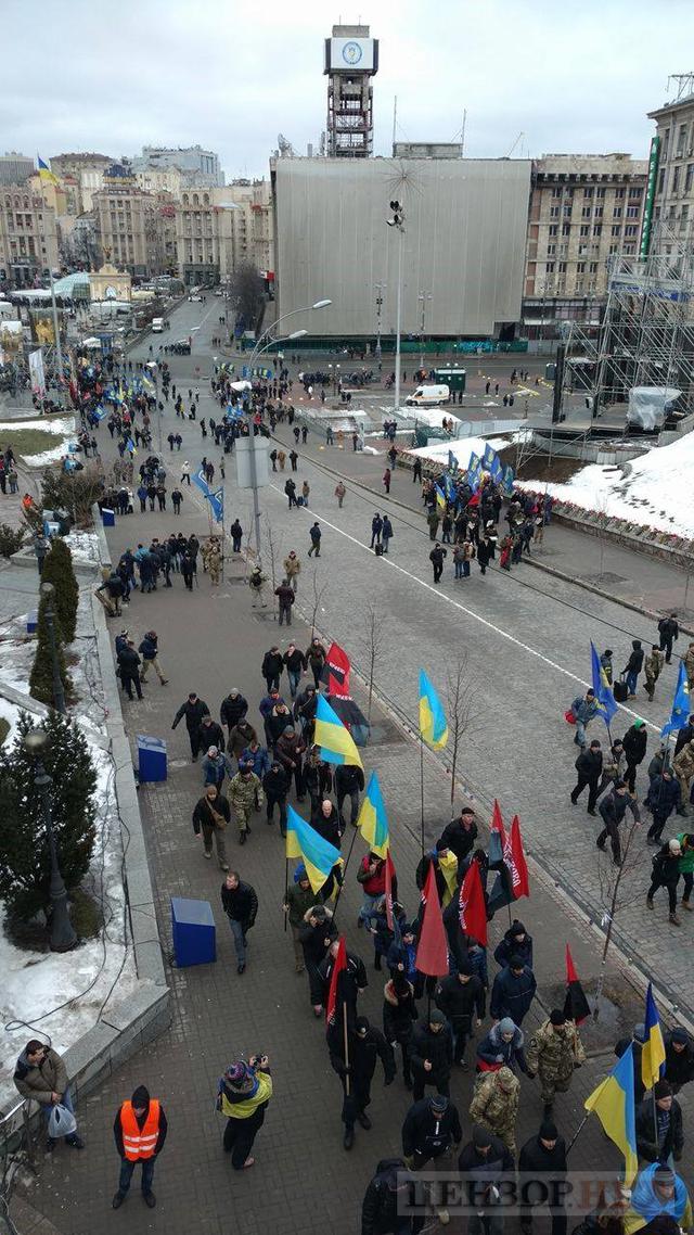National Dignity March taking place in Kyiv downtown 01