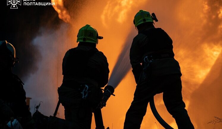 Russian troops struck energy infrastructure facilities in Kremenchuk district. One person was wounded. PHOTOS
