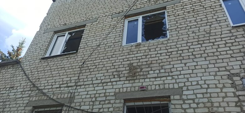 Ruscists fired at unit of State Emergency Service in Kozacha Lopan in Kharkiv region 03