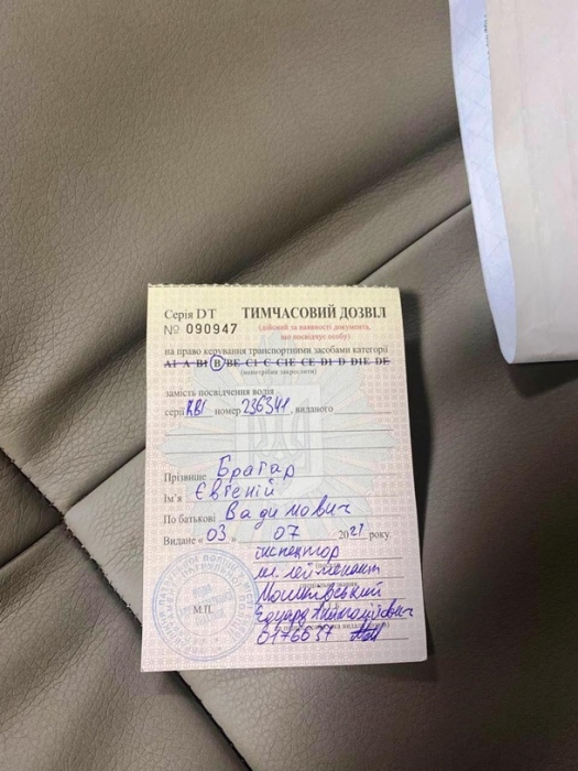 Слугу народу Брагара затримали за водіння у стані наркотичного спяніння. Депутат написав заяву на патрульних, - ЗМІ 03