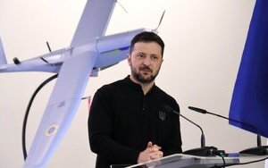 How many drones did Ukraine produce in 2024