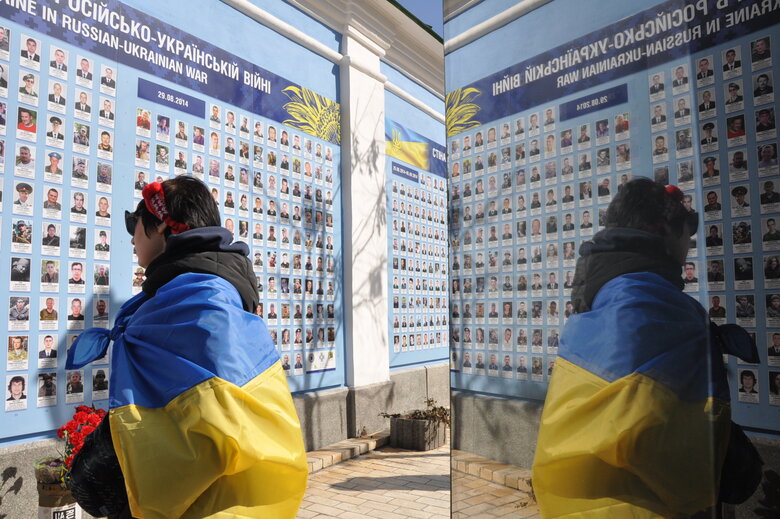 Memory of soldiers who died in war with Russian Federation since 2014 was commemorated in center of Kyiv 05