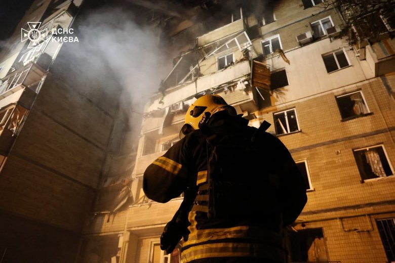 Kyiv after the shelling