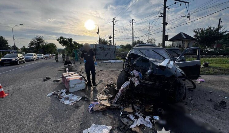 Drunk driver causes accident at checkpoint in Zakarpattia: soldier killed. PHOTOS