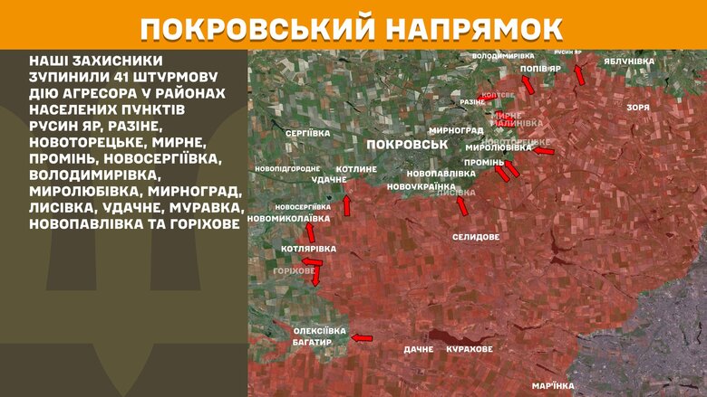 Мапа бойових дій 1 липня