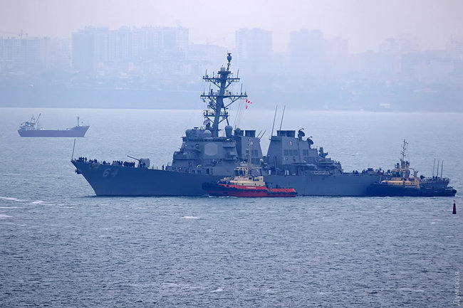 This years first US Navy destroyer Carney arrives in Ukraine 02