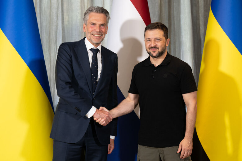 Прем’єр Нідерландів Схооф прибув у Запоріжжя та оголосив про новий пакет допомоги на понад 200 млн євро