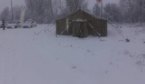 ГСЧС: обесточенными остаются 390 населенных пунктов в трех областях