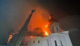 Атака РФ на Киев: пожар и разрушения в Киево-Печерской лавре