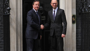 Ukraine's economy follows suit of Great Britain, - Yatseniuk. PHOTO