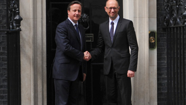 Ukraine's economy follows suit of Great Britain, - Yatseniuk. PHOTO