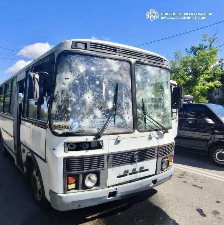 Обстрелы Днепропетровской области