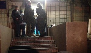Добровольцы в Подольском райотделе полиции требуют от МВД исключить бойцов из списков розыска. ФОТОрепортаж+ВИДЕО