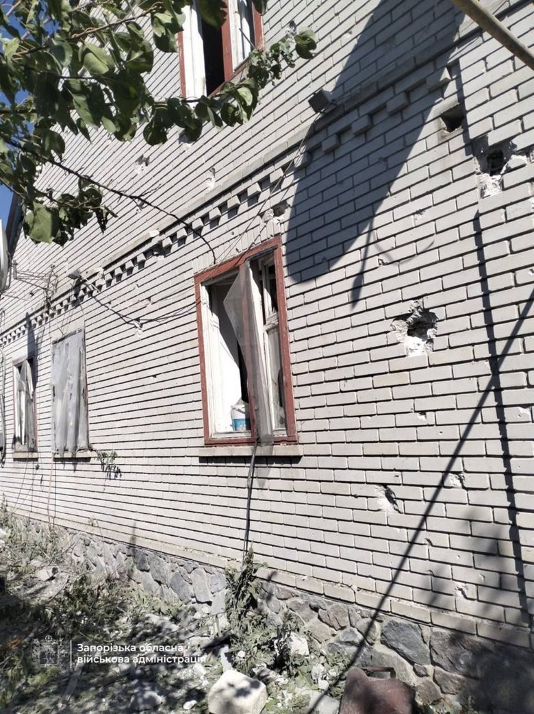 Shelling of Bilenke in Zaporizhzhia