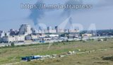 Fire at Tyumen Oil Refinery following drone attack. PHOTO