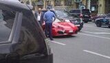 Известный итальянский судья Пьерлуиджи Коллина создал ДТП в центре Киева и хотел сбежать. ФОТО.