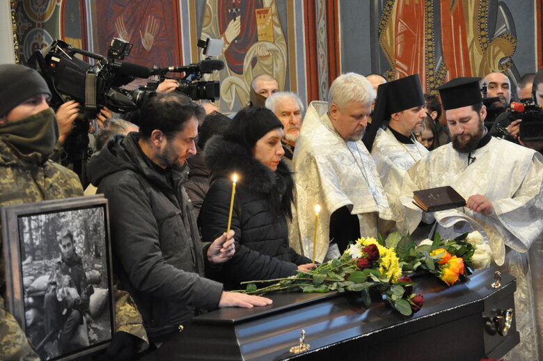 Із чотирма бійцями диверсійної групи Братства, які загинули на Брянщині в грудні 2022 року, попрощалися у Києві 12