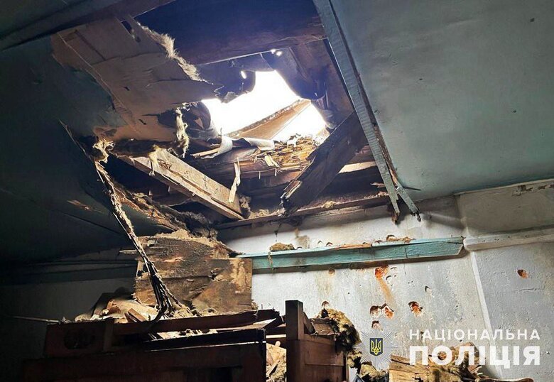 Последствия вражеских обстрелов Запорожской области 05