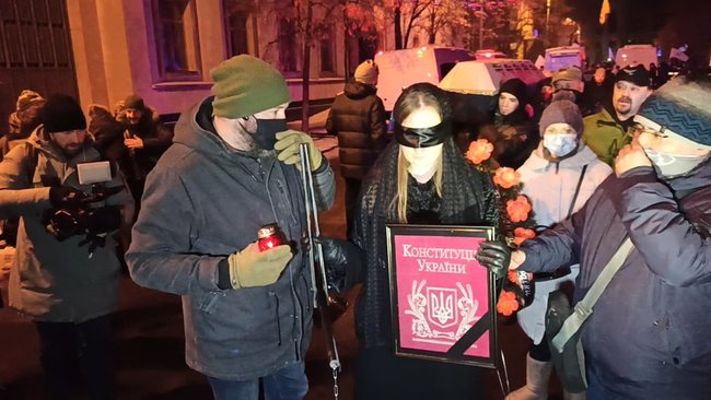 Похорон правосуддя: у Києві відбулася акція до річниці справи Шеремета 18