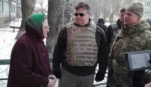 Lithuanian Foreign Minister Linkevičius pays visit to embattled Avdiivka. PHOTOS