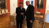 Климкин обсудил с Архиепископом Вены Шенборном деятельности Caritas в Украине и автокефалию УПЦ. ФОТОрепортаж