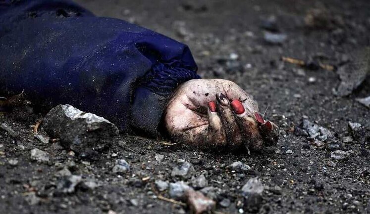 Woman from Bucha, whose body photos went around all world's media, Russians shot with machine gun - witness