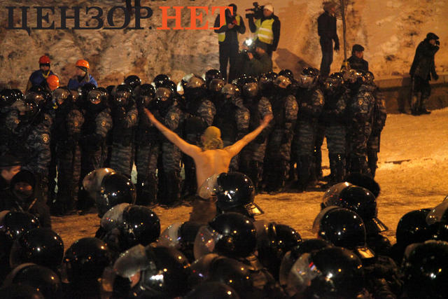 штурм евромайдана