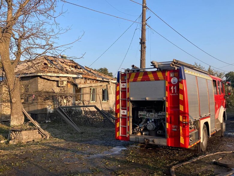 Наслідки удару по Кривому Рогу