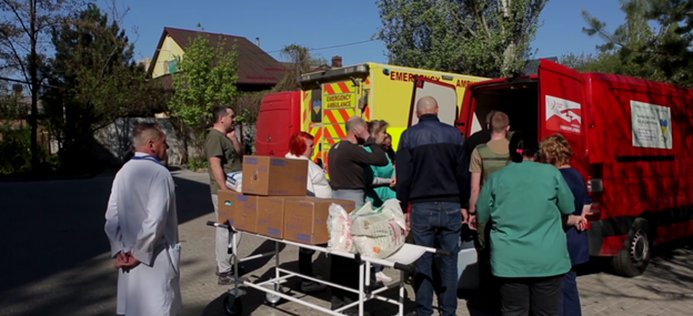 Шпиталь на колесах вартістю 10 мільйонів євро Фонд Добра та Любові