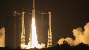Европейское космическое агентство запустило ракету с украинским двигателем. ВИДЕО