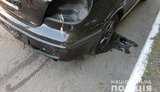 На Дніпропетровщині автомобіль начальника поліції вибухнув, коли він сів за кермо. ФОТОрепортаж