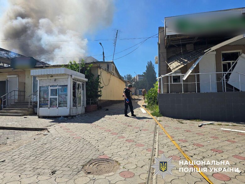 Дружківка після обстрілу