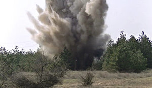 OSCE records 55 explosions in Donbas
