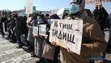 Протест працівників театрів у Харкові: "Де мої 16 тищ?". ВІДЕО+ФОТОрепортаж
