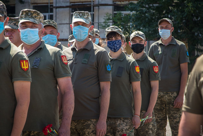 Воїни 28-ї ОМБр повернулися із зони проведення ООС у пункт дислокації на Одещині 08